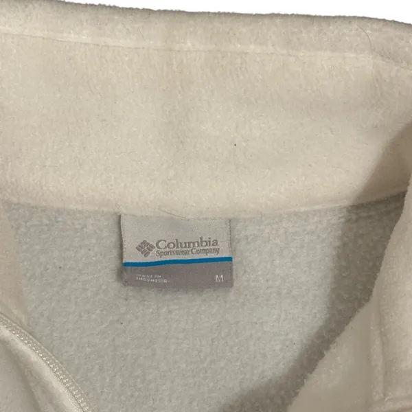 Women's Columbia Benton Springs Zip Front Fleece Jacket Size Medium - Image 5