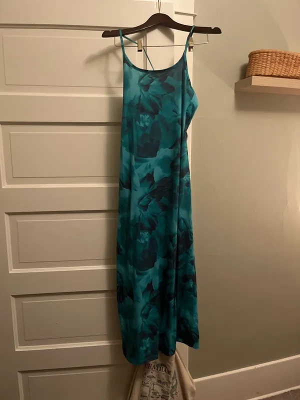 Green Floral Maxi Dress - Image 6