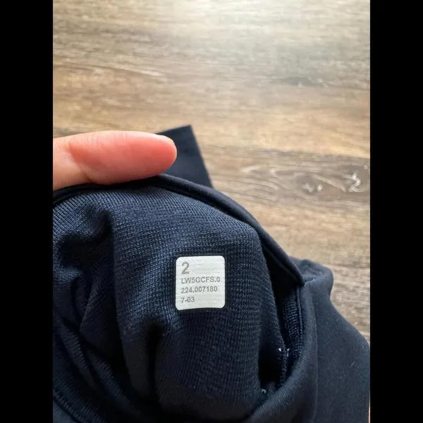 Lululemon Wunder Train High Rise 25” Hem Slit True Navy Size 2 NWT - Image 8