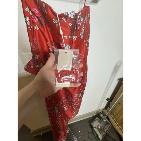 Keepsake Robe midi sans bretelles Heart + Soul Keepsake Size Medium Red - Image 12