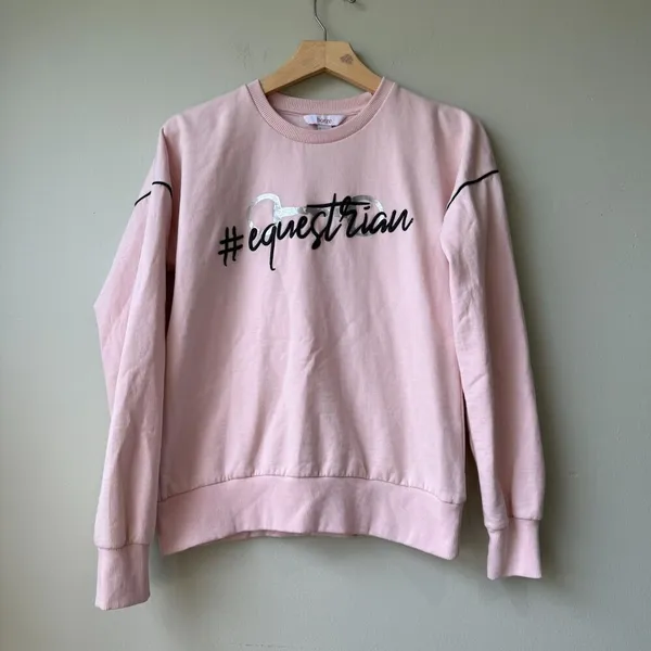 HORZE YOUNG RIDER ASHLYN‎ CREW SWEATSHIRT Size 8 - Image 2