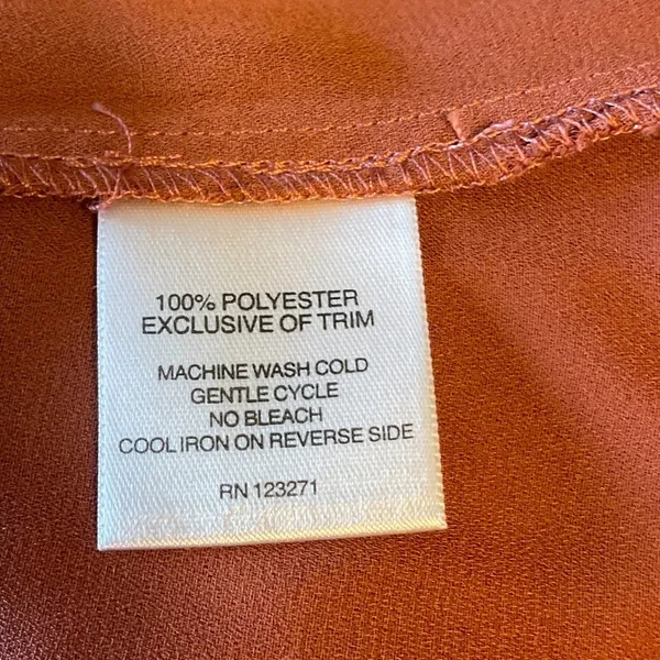 Wishful Park Rust V-Neck Blouse - Image 7