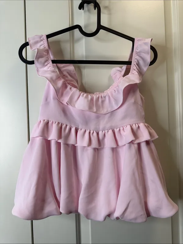 Aritzia Wilfred Freesia Top Pink 2XS - Image 3