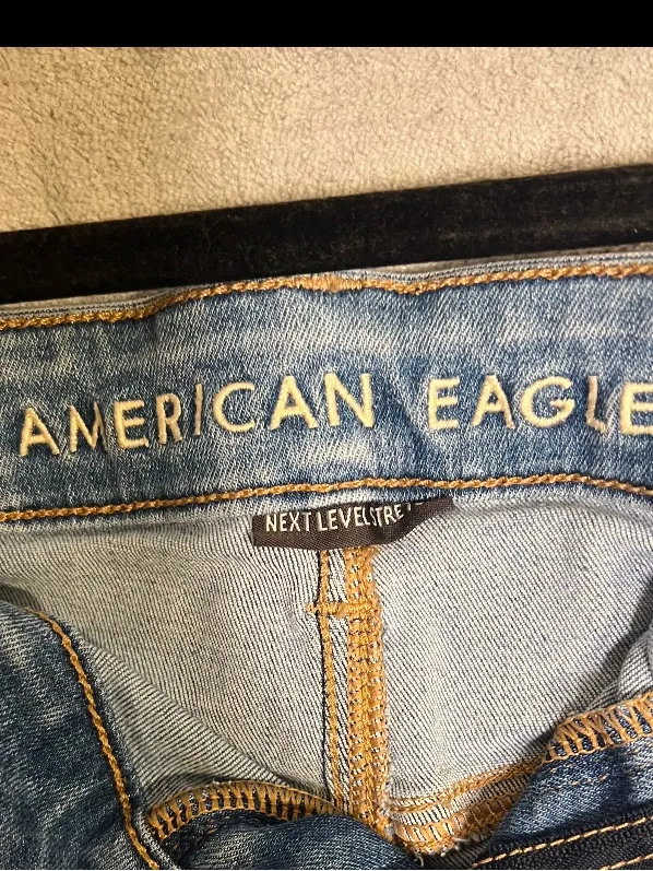 American Eagle‎ Next Level Stretch Jeans Skinny size 10 Short skinny - Image 2