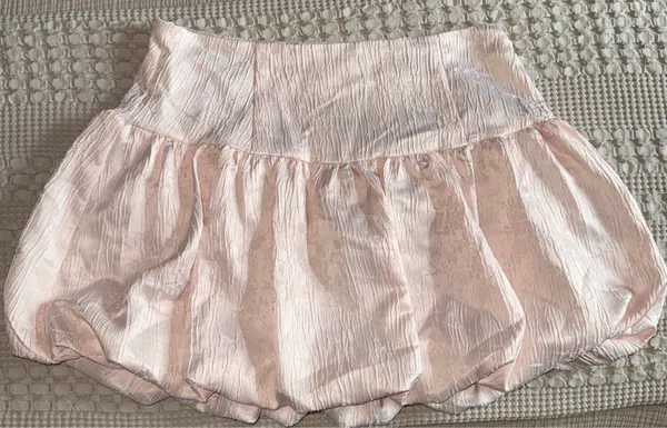 Francesca's Pink Bubble Skirt - Image 3