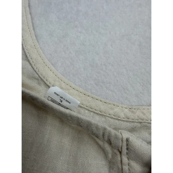 Patagonia Women's Garden Island Top Whole Weave Natural Size XL NWT - Image 11