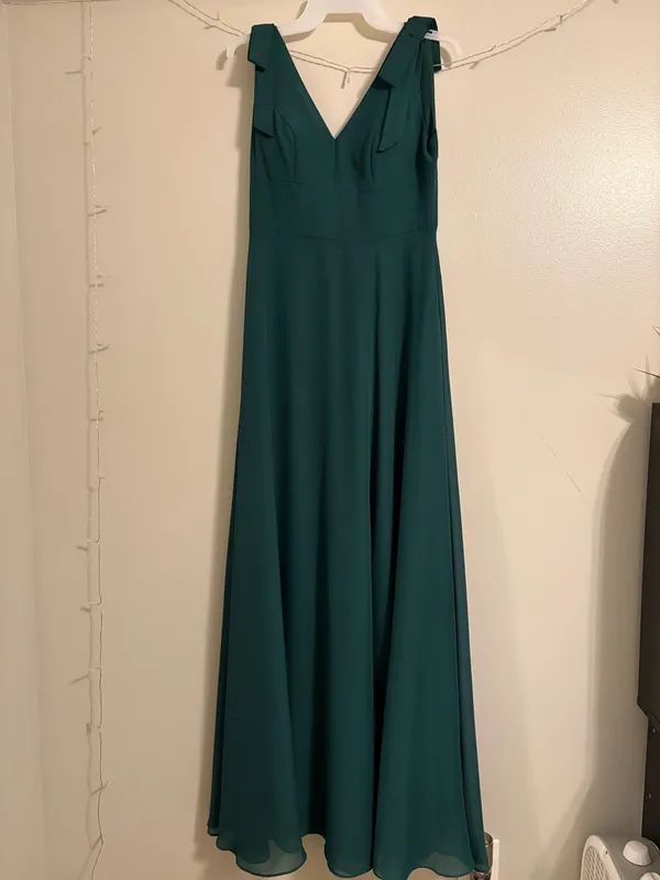 JJ's House Bridesmaid Dress Floor-Length Chiffon - Image 3