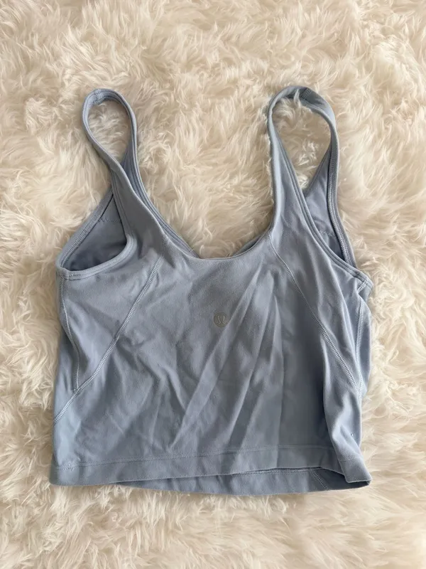Lululemon Align Tank Top Size 2 Light Blue - Image 2