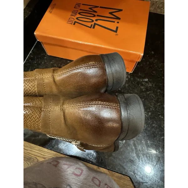 Miz Mooz Sunny Size 38 Wide US 7.5-8 Hazelnut Bootie - Image 9