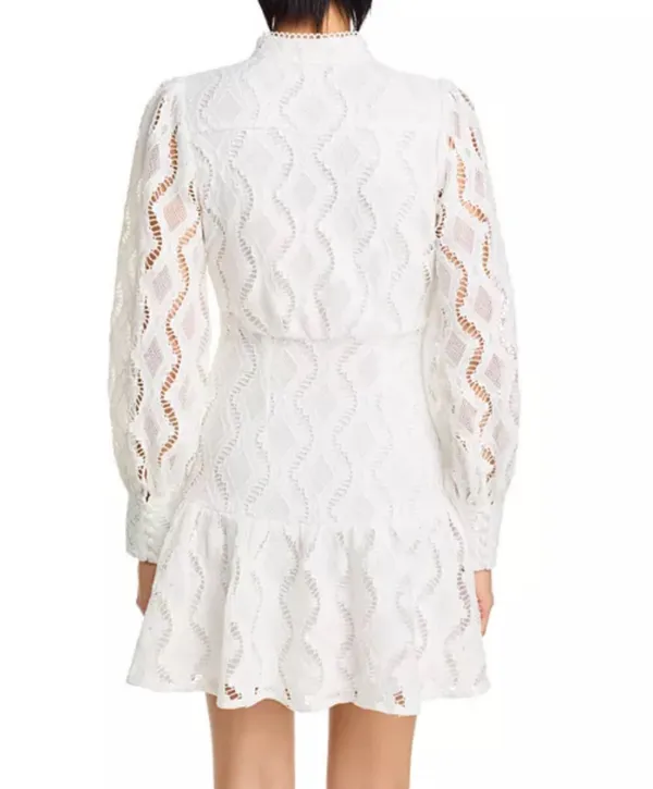 Aqua Lace Dress - Image 2