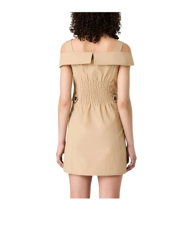 NWT $158 French Connection Women's Light Weight Trench Mini Dress SZ-4 - Image 3