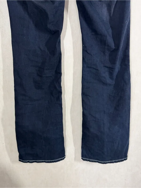 Ariat Women’s R.E.A.L Mid Rise Entwined Boot Cut Jeans Cowgirl in Marine 30R - Image 8