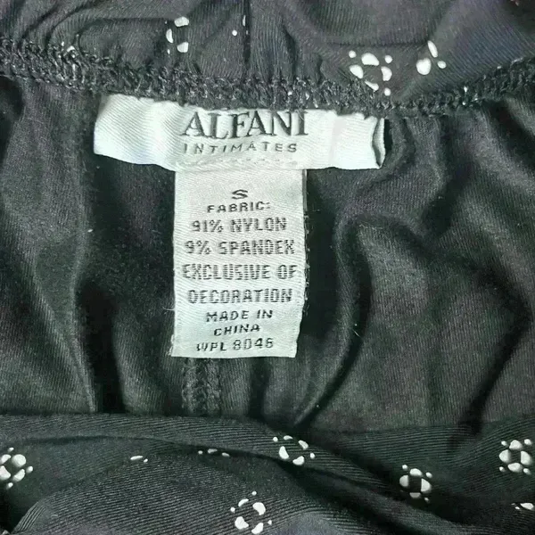 Alfani Intimates Black & White soft flowy pants! In like new condition! - Image 5