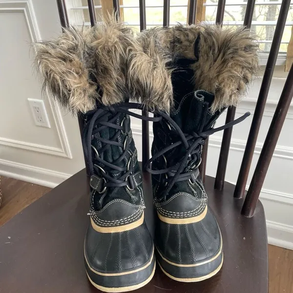 Sorel Joan of Arctic Winter Boots Black 7.5 - Image 3