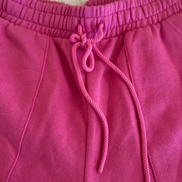 Victoria's Secret PINK Ivy Fleece Classic Shorts, Color Pink, Size Small, NWT - Image 4