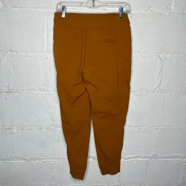 Athleta Women's Trekkie North‎ Jogger Mustard Yellow Drawstring Pants Size 4 - Image 2