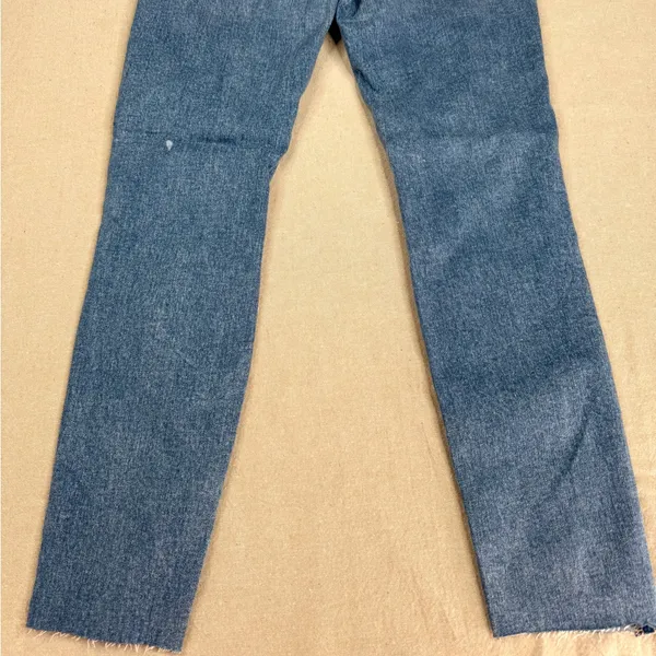American Eagle Curvy Hi-Rise Jegging Jeans Womens Size 4 Medium Wash Distressed - Image 8