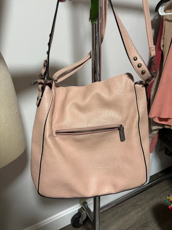 Montana West Faux leather pink shoulder bag - Image 5