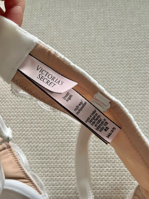 Victoria’s Secret Dream Angels White Bra 34A - Image 5