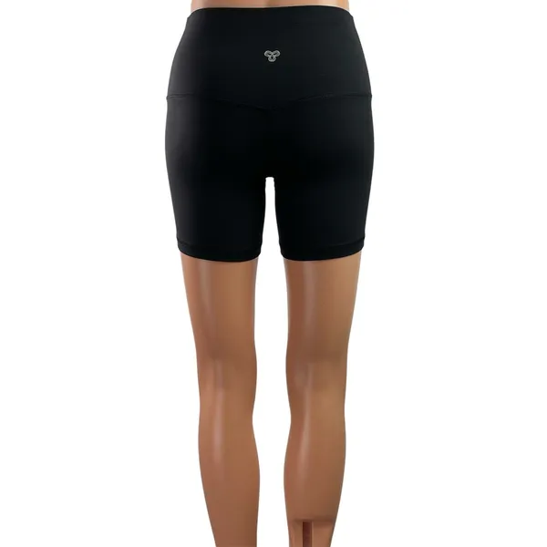 Aritzia TnAction Womens Black Low Rise Workout Running Athletic Biker Shorts XS - Image 3