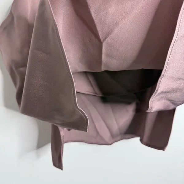 NWT Massimo Dutti Pink Strappy Satin Top Size Medium‎ - Image 5