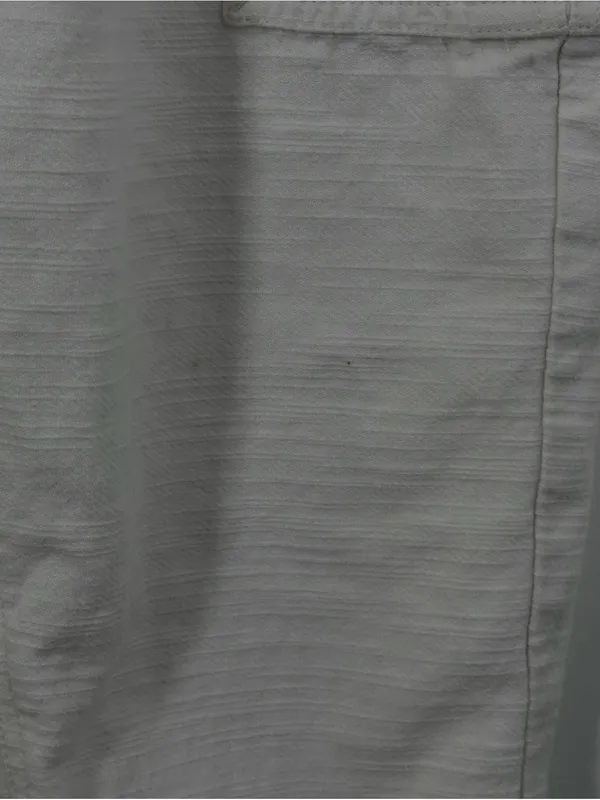 Free People White Utility Drawstring Cargo Pants XS 100% Cotton - Image 4
