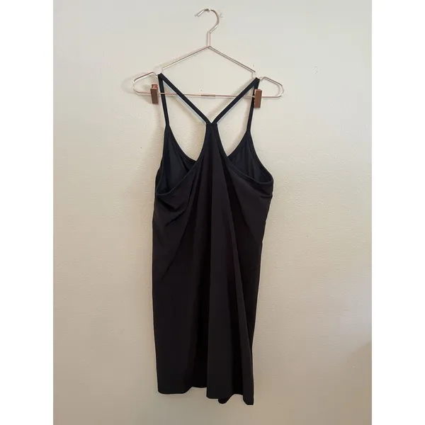 Tuckernuck Addison Bay Active Dress Size S Black‎ Racerback Built In Shorts - Image 5