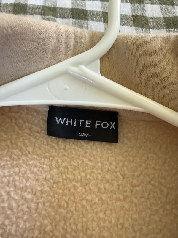White Fox Boutique Quarter-Zip Sweatshirt - Image 3