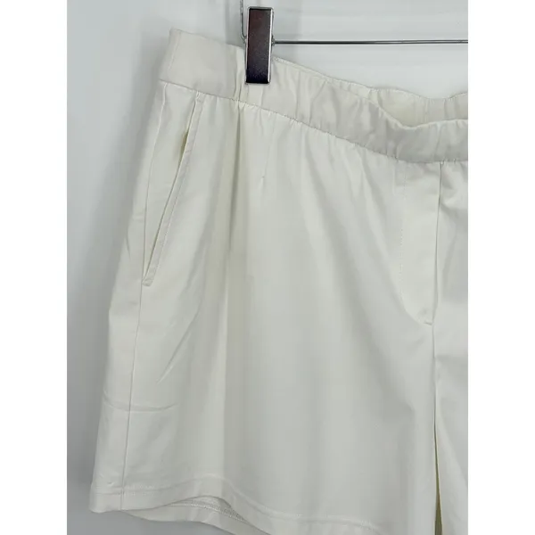 Nike Dri-Fit Flex golf shorts women's 2XL standard fit performance white NEW - Image 2