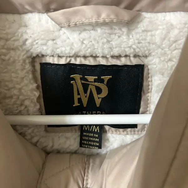Weatherproof Puffer Beige Puffer Vest(Size Medium) - Image 8