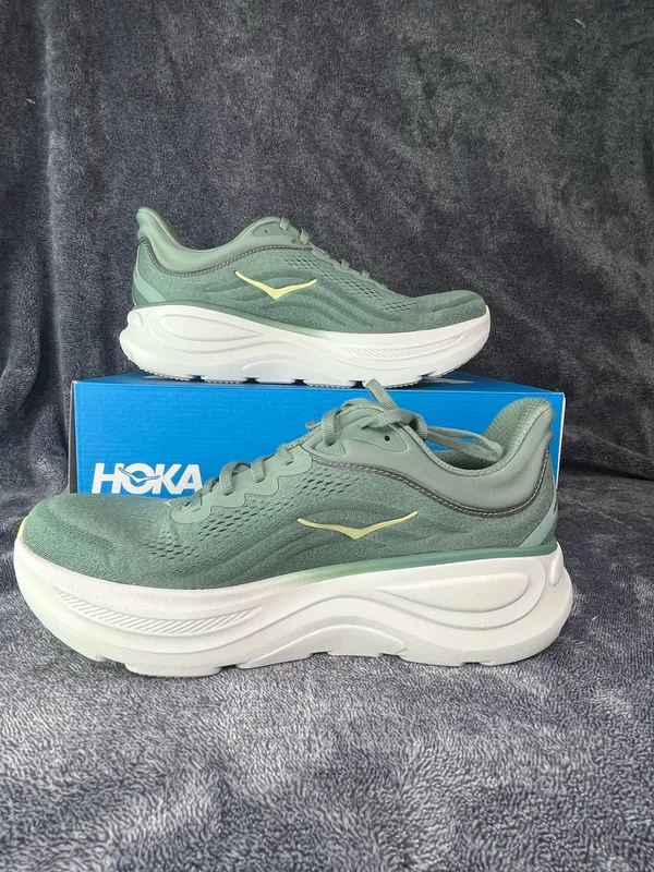 NIB Hoka Bondi 9 Men's Size 10 (US 10D / EU 44) SNTF Green Running Shoes⁠ - Image 2