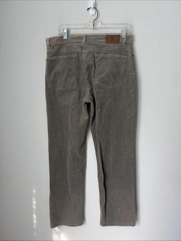 Lauren Jeans Co Ralph Lauren Green Corduroy Women’s Pants, size 12 🔴 - Image 6