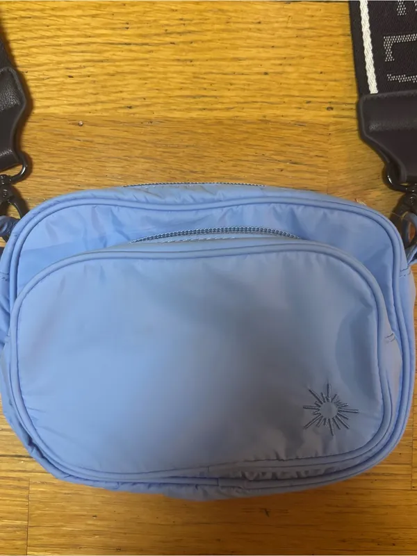 NEW Aerie Offline Makin’ Moves Small Baby Blue Preppy Gorpcore Crossbody Bag - Image 3