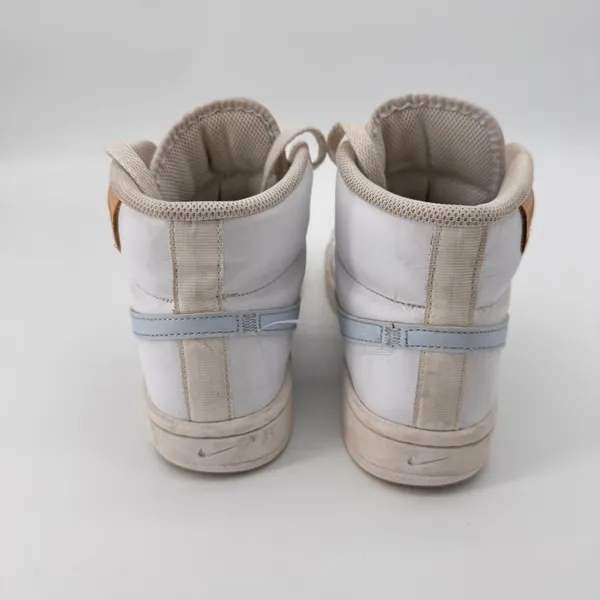 Nike‎ Court Royale 2 Mid Shoes Womens Sz 7.5 White Blue Sneakers - Image 3