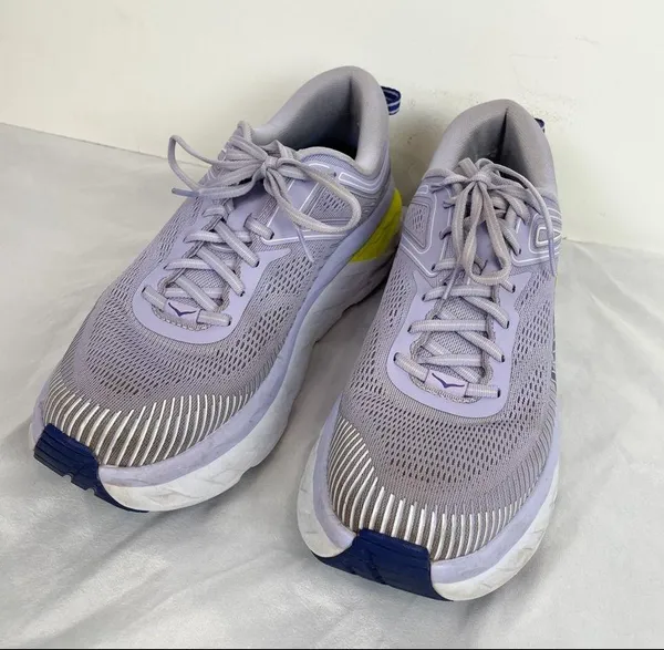 HOKA ONE ONE Bondi 7 Purple Running Shoes - Image 11