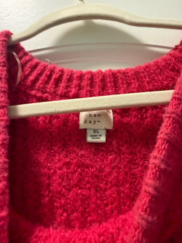 Pink Sweater A New Day Women’s - Image 3