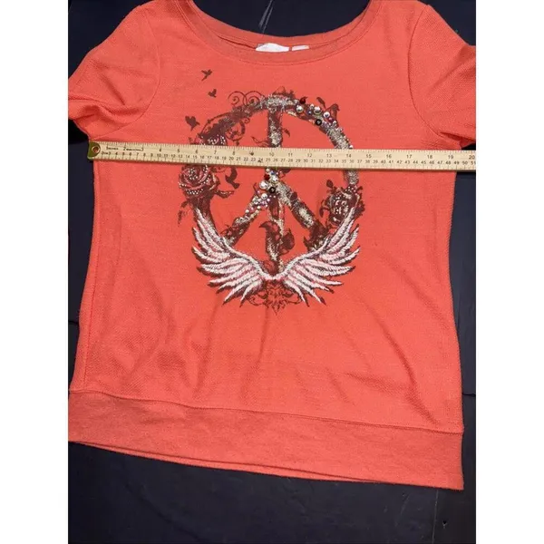 Miss Me Preppy Embellished Equestrian Western Embroidered‎ Long Sleeve Y2K Shirt - Image 5