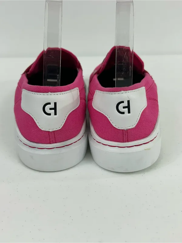 Cole Haan Grand 360 Pink Canvas Loafers Size 9B - Image 5