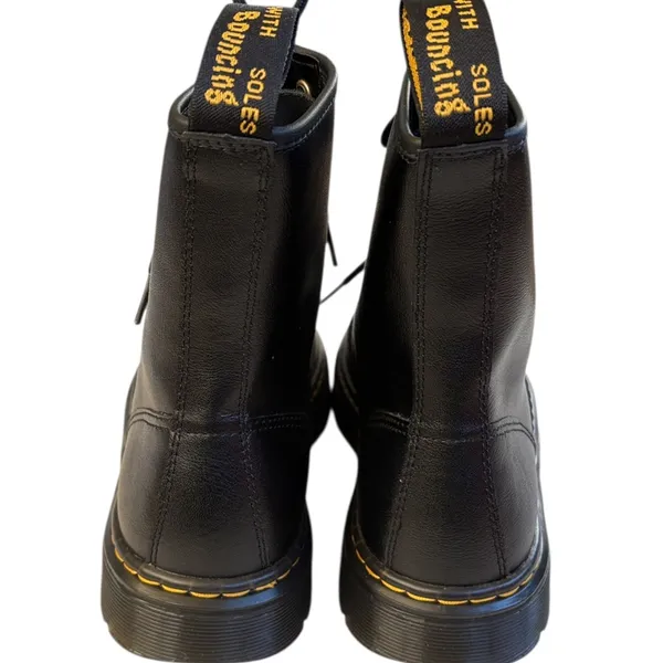 NEW Dr. Martens Leather Zavala Boots Black Size 8 - Image 7