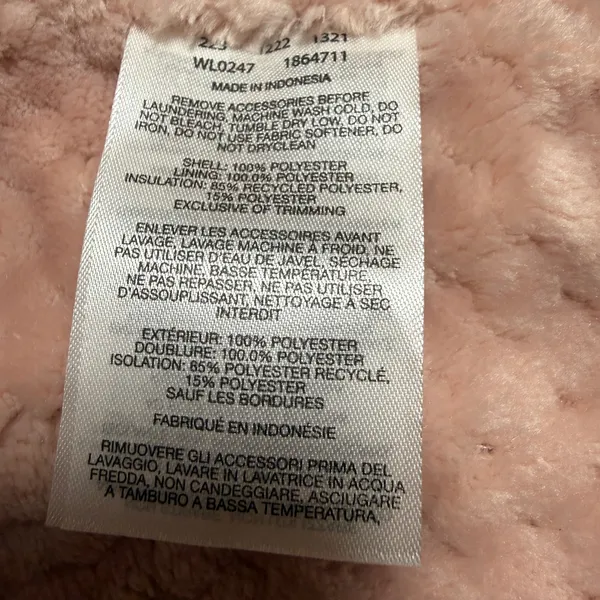 Columbia Women's Pink Kruser Ridge III Hooded Insulated Jacket WL0247 Medium - Image 8