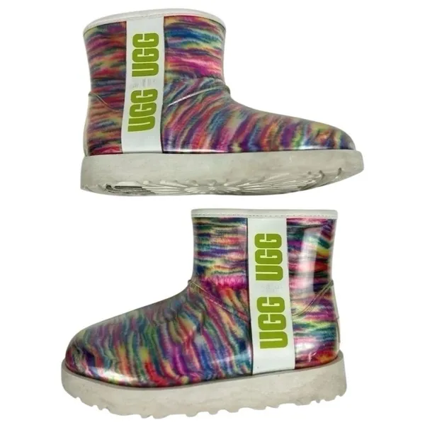 Ugg Women's Classic Clear Mini Pixelate Boot Size‎ 5 - Image 4