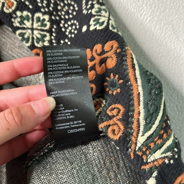 Anthropologie Knit Jacquard Midi Dress XS - Image 8