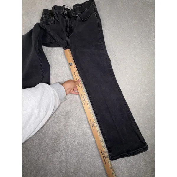 Madewell‎ Jeans Womens 28 Mid Rise Kick Out Flare Stretch Denim Pants Casual - Image 11