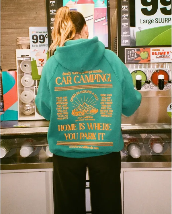 Dandy Worldwide Hoodie Car Camping - Image 3