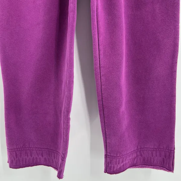 Nike Phoenix Fleece Women's Small High‎ Waisted Oversized Sweatpants Hot Fuchsia - Image 4