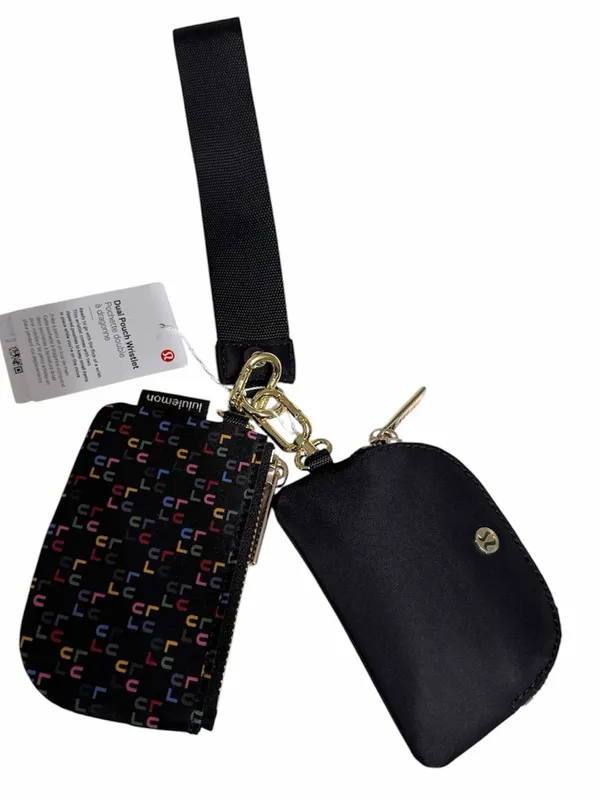 NWT lululemon athletica dual punch Black Multi Color Logo - Image 2