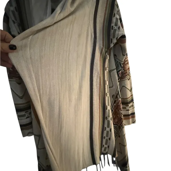 Billabong kimono cardigan Dream Chaser sweater size large - Image 7