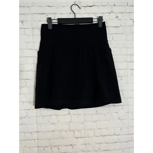 Athleta Salutation Stash Pocket 16.5" Skort Black Size Small Petite‎ SP - Image 4