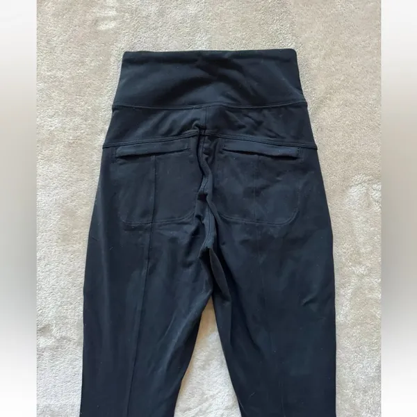 Athleta Womens High Rise‎ Black Leggings Size 0 - Image 6