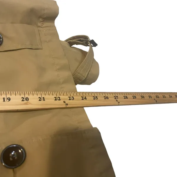 Merona Vintage Y2k Women's Size Large Tan Button Academia Jacket‎ Coat - Image 9